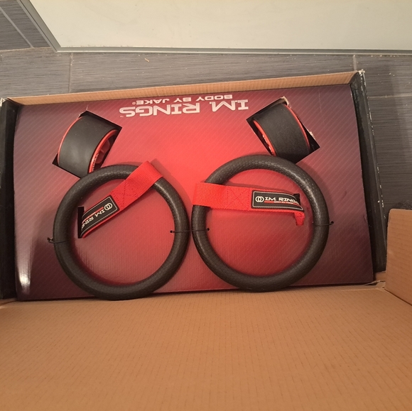 Over door gymnastics ring set - Picture 2 of 3